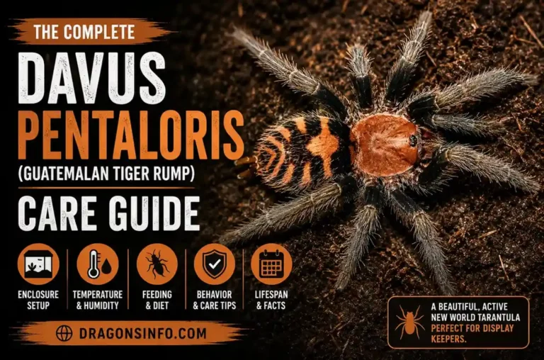 Davus pentaloris: The Complete Guatemalan Tiger Rump Tarantula Care Guide