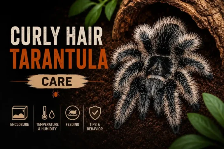 Curly Hair Tarantula Care: The Complete Detailed Guide (2026)