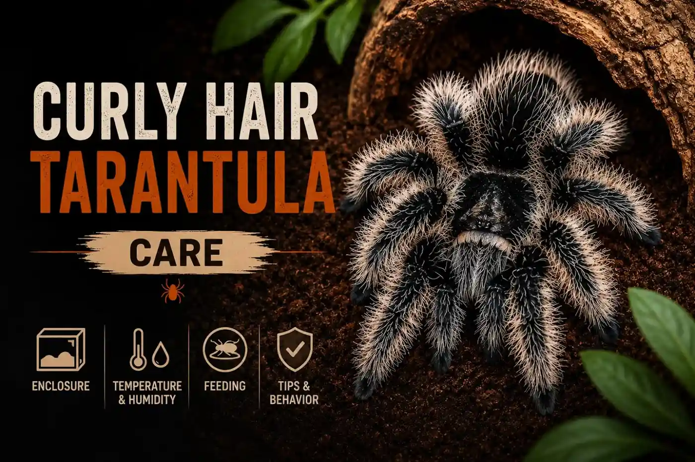 Curly Hair Tarantula Care: The Complete Detailed Guide (2026)